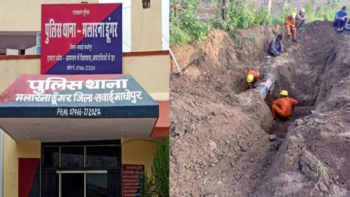 sawai madhopur news thieves stole diesel from bharat petroleum pipe line going delhi to bombay via rajasthan digging ten feet of ground asc sawai madhopur news thieves stole diesel from bharat petroleum pipe line going delhi to bombay via rajasthan digging ten feet of ground asc