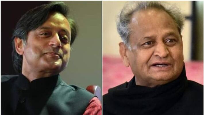 Shashi Tharoor vs Ashok Gehlot Likely For Congress President Shashi Tharoor vs Ashok Gehlot Likely For Congress President