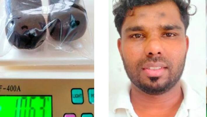 gold smuggling 1 kg gold seized by kerala police from malappuram men abdomen gold smuggling 1 kg gold seized by kerala police from malappuram men abdomen