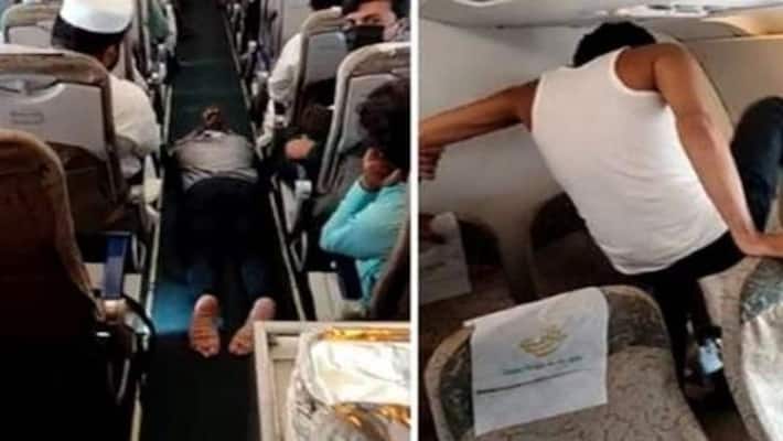 Peshawar to dubai Flight's weird passenger, see misbehaviour of Pakistani in flight, DVG Peshawar to dubai Flight's weird passenger, see misbehaviour of Pakistani in flight, DVG