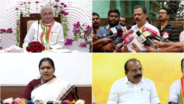 BJP leaders in support of governor: 'CPM is trying to scare the governor, it has the support of Congress' BJP leaders in support of governor: 'CPM is trying to scare the governor, it has the support of Congress'
