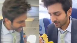 kartik aaryan travelled in economy class, checkout the viral video AKA