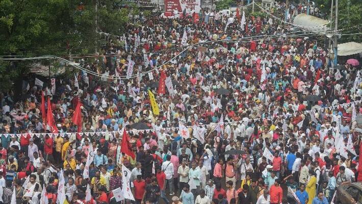 SFI DYFI activists at Insaaf Sabha rally demanding transparent recruitment justice for Anis Khan bsm SFI DYFI activists at Insaaf Sabha rally demanding transparent recruitment justice for Anis Khan bsm