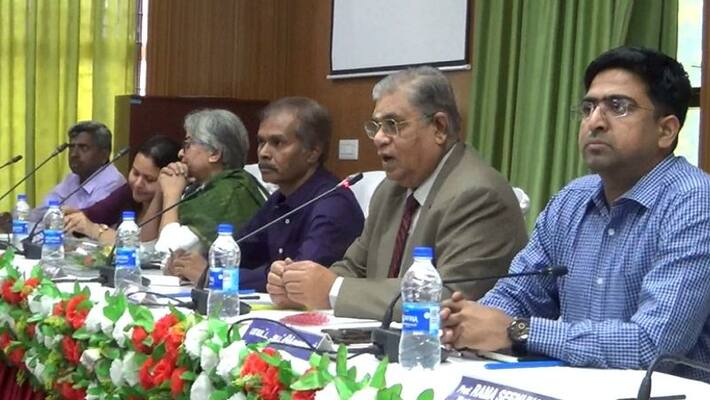 SEC to recommend raising education standards at par with private schools: Retired Judge Murugesan SEC to recommend raising education standards at par with private schools: Retired Judge Murugesan