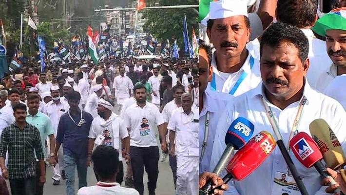 Petition against Bharat Jodo Yathra, Kodikkunnil says Congress in not blocking the road Petition against Bharat Jodo Yathra, Kodikkunnil says Congress in not blocking the road