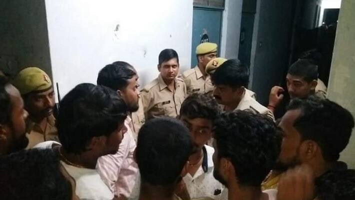 Prayagraj Student body found hanging in the hostel Allahabad Central University police engaged investigation Prayagraj Student body found hanging in the hostel Allahabad Central University police engaged investigation