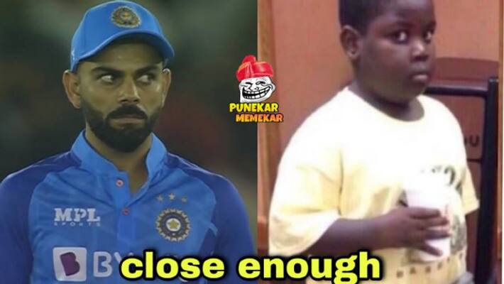 trollers celebrates virat kohli shocked reaction when umesh getting smashed by green trollers celebrates virat kohli shocked reaction when umesh getting smashed by green