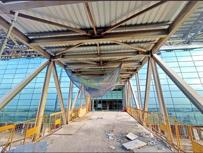 Construction of fixed Link Bridge at Chennai Airport