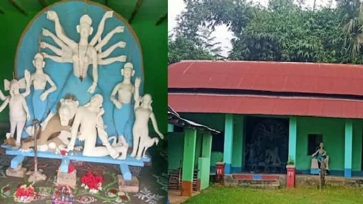 Durga Puja 2022 Birbhum Nakpur village puja of 176 years ANBSS Durga Puja 2022 Birbhum Nakpur village puja of 176 years ANBSS