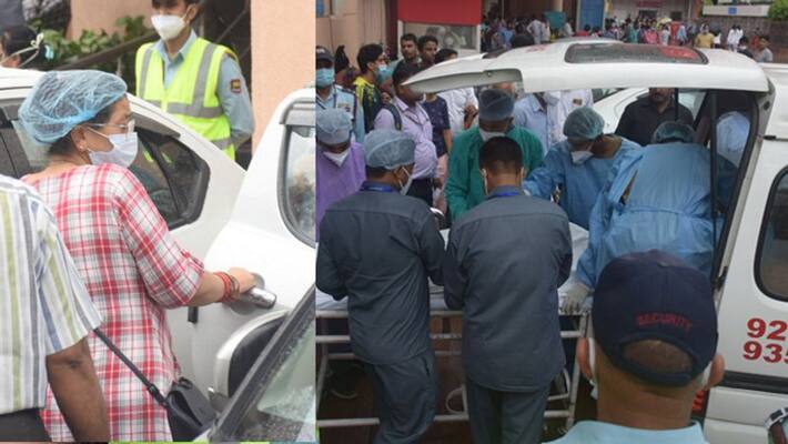 Raju Srivastava wife Shikha Srivastava received his dead body from AIIMS, final rites to be done in Delhi on thursday AKA Raju Srivastava wife Shikha Srivastava received his dead body from AIIMS, final rites to be done in Delhi on thursday AKA