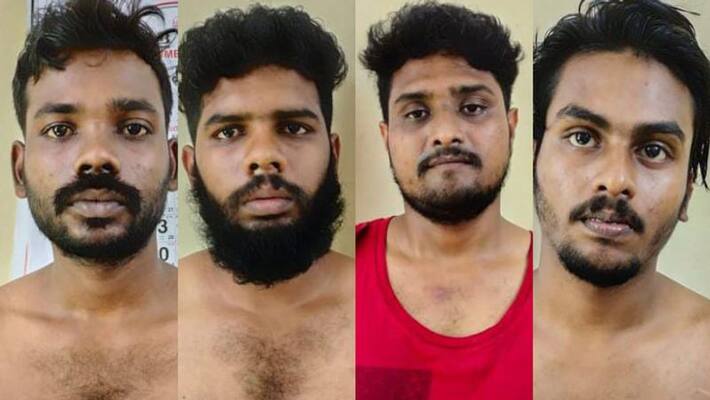 four youths were arrested for attempting to kidnap 22 year old youth in Alappuzha four youths were arrested for attempting to kidnap 22 year old youth in Alappuzha