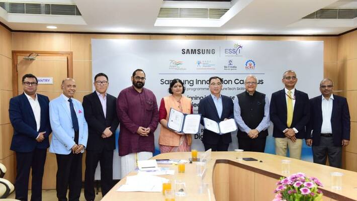 No deficit of talent in India Union Minister Rajeev Chandrasekhar said on Samsung Innovation Campus launch event ckm No deficit of talent in India Union Minister Rajeev Chandrasekhar said on Samsung Innovation Campus launch event ckm
