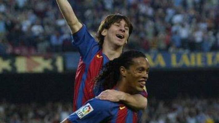 Ronaldinho refuse to say Lionel Messi is the greatest footballer of all time Ronaldinho refuse to say Lionel Messi is the greatest footballer of all time