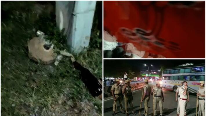 bomb attack in coimbatore bjp office bomb attack in coimbatore bjp office