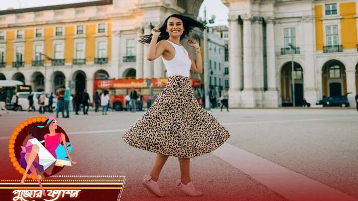 Durga Puja 2022 follow those latest trend of skirt for these durga puja ABSC Durga Puja 2022 follow those latest trend of skirt for these durga puja ABSC