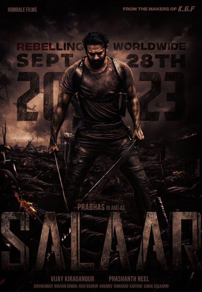 Salaar : Prithviraj Sukumaran Deadly Look From Prabhas Starrer Is Out GGA