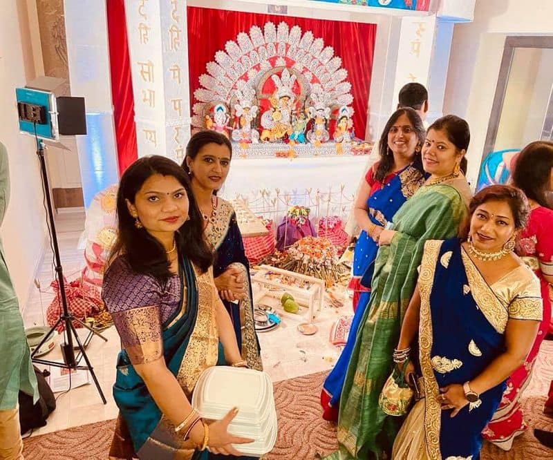 Durgapuja news A small group of Bengalies organize Durgapuja in Erlangen, Germany ANBISD 