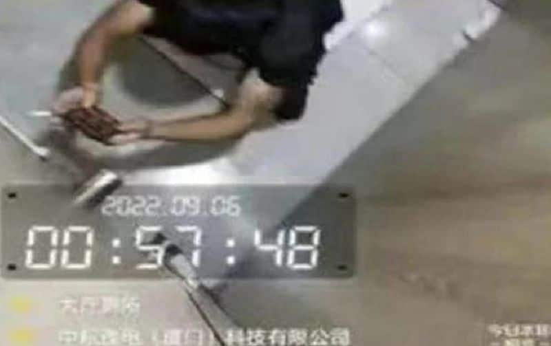 boss installs cameras in toilets to monitor employees  in china 