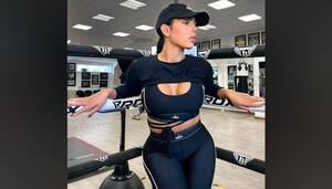 SEXY Pictures: 10 times Cristiano Ronaldo's partner Georgina Rodriguez  flaunted her curves in gym wear