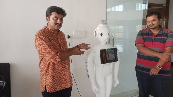 A robot that speaks the language of tribals dharwad rav A robot that speaks the language of tribals dharwad rav