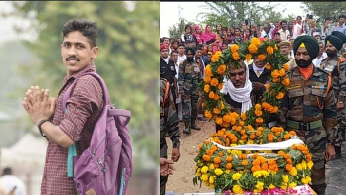 Nagaur news martyr gets an emotional send off from his father asc Nagaur news martyr gets an emotional send off from his father asc
