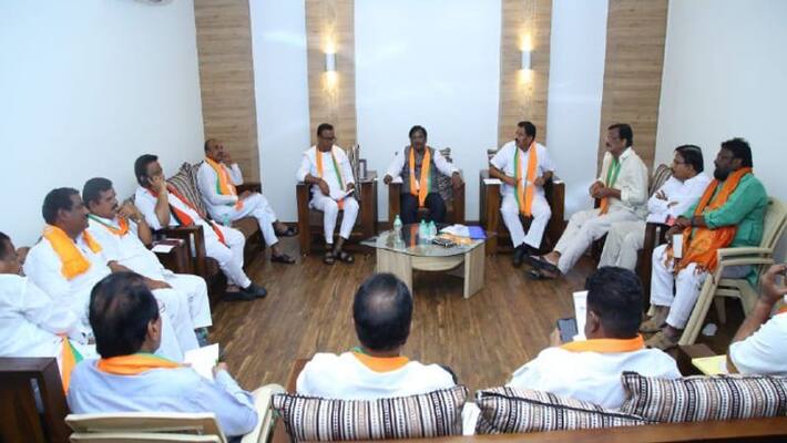 bjp steering committee meet to discuss Munugode bypoll bjp steering committee meet to discuss Munugode bypoll