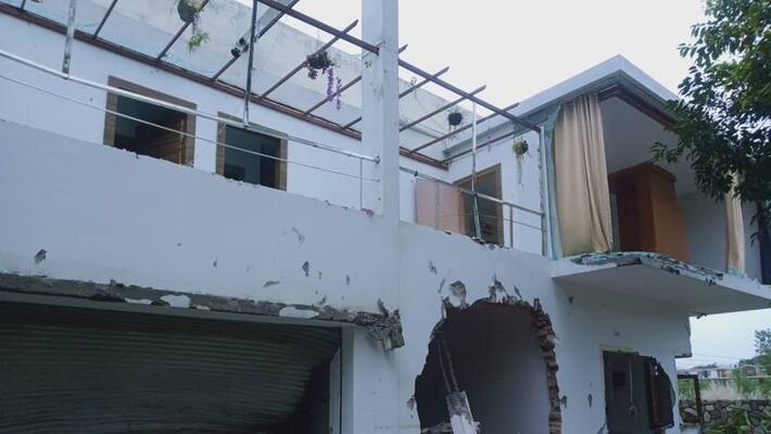 Resort of arrested BJP leader's son demolished after CMs order over receptionist murder in Uttarakhand Resort of arrested BJP leader's son demolished after CMs order over receptionist murder in Uttarakhand