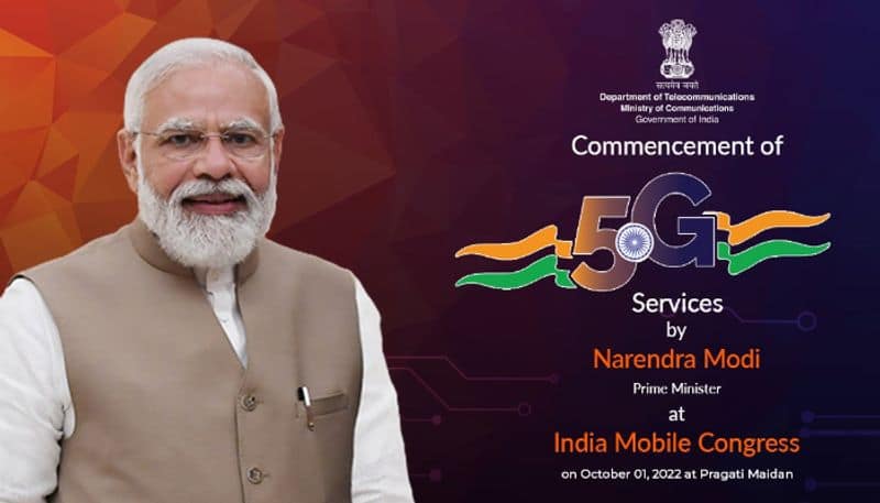 On October 1, PM Narendra Modi will introduce 5G services in India.