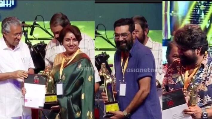 Kerala State Film Awards were distributed biju menon joju george Revathi Kerala State Film Awards were distributed biju menon joju george Revathi