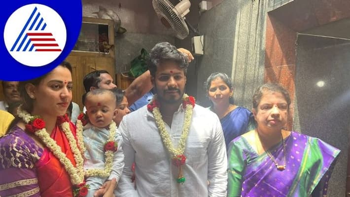 nikhil kumaraswamy celebrated his son first year birthday gow nikhil kumaraswamy celebrated his son first year birthday gow