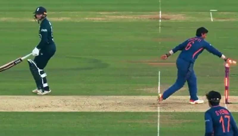 ind vs eng England skipper Heather Knight accuses India of 'lying' over controversial 'mankading' charlie dean deepti sharma snt