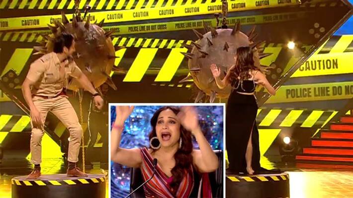Faizal Shaikh and Jannat Zubair survive an accident on the sets of 'Jhalak Dikhhla Jaa 10' GGA Faizal Shaikh and Jannat Zubair survive an accident on the sets of 'Jhalak Dikhhla Jaa 10' GGA