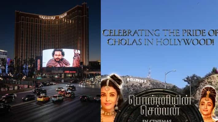 Ponniyin selvan movie grandly promoted by lyca in hollywood Ponniyin selvan movie grandly promoted by lyca in hollywood