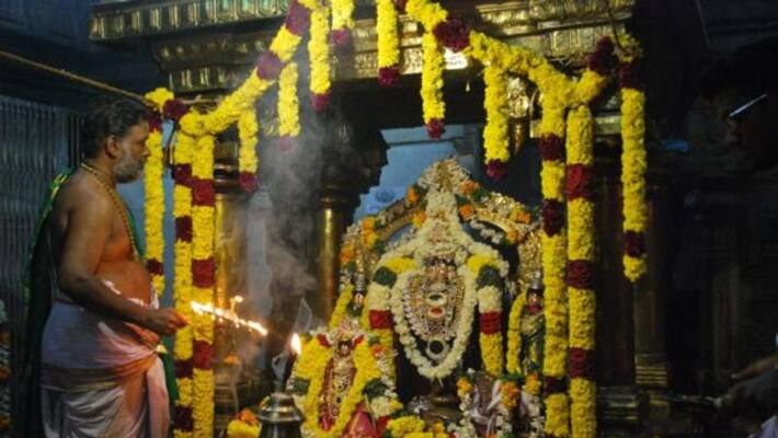 Thiruvenkatanathapuram Temple Purattasi Brahmotsavam Garuda Seva Thiruvenkatanathapuram Temple Purattasi Brahmotsavam Garuda Seva