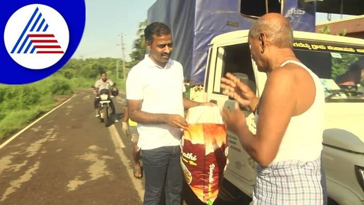 Udupi ZP CEO prasanna drive tempo and went door to door to collect garbage gow Udupi ZP CEO prasanna drive tempo and went door to door to collect garbage gow