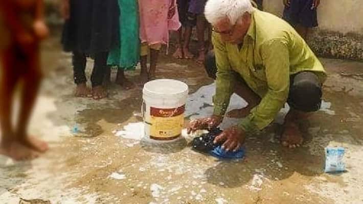 teacher suspended for washed dirty dress girl student and naked photo viral in shahdol kpr teacher suspended for washed dirty dress girl student and naked photo viral in shahdol kpr
