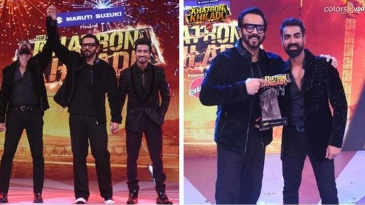 khatron ke khiladi 12 choreographer tushar kalia winner won trophy and 20 lakhs price money KPJ khatron ke khiladi 12 choreographer tushar kalia winner won trophy and 20 lakhs price money KPJ