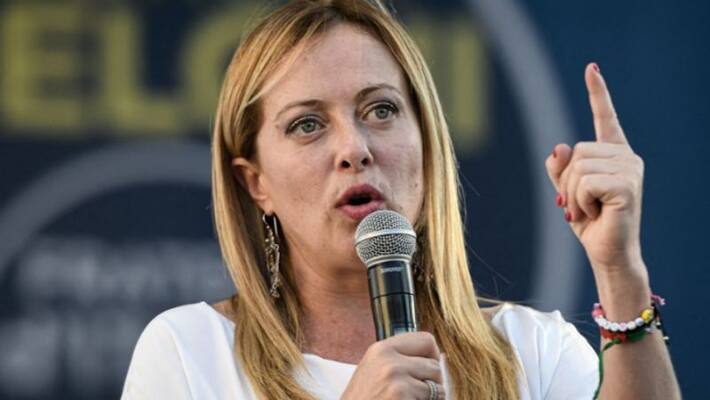 Italian far right leader s alliance leading vote Exit poll Italian far right leader s alliance leading vote Exit poll