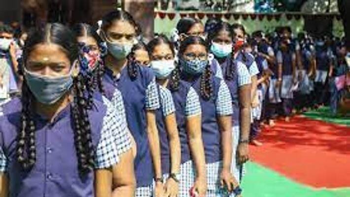 Schools reopen in Puducherry after a week's holiday. Schools reopen in Puducherry after a week's holiday.
