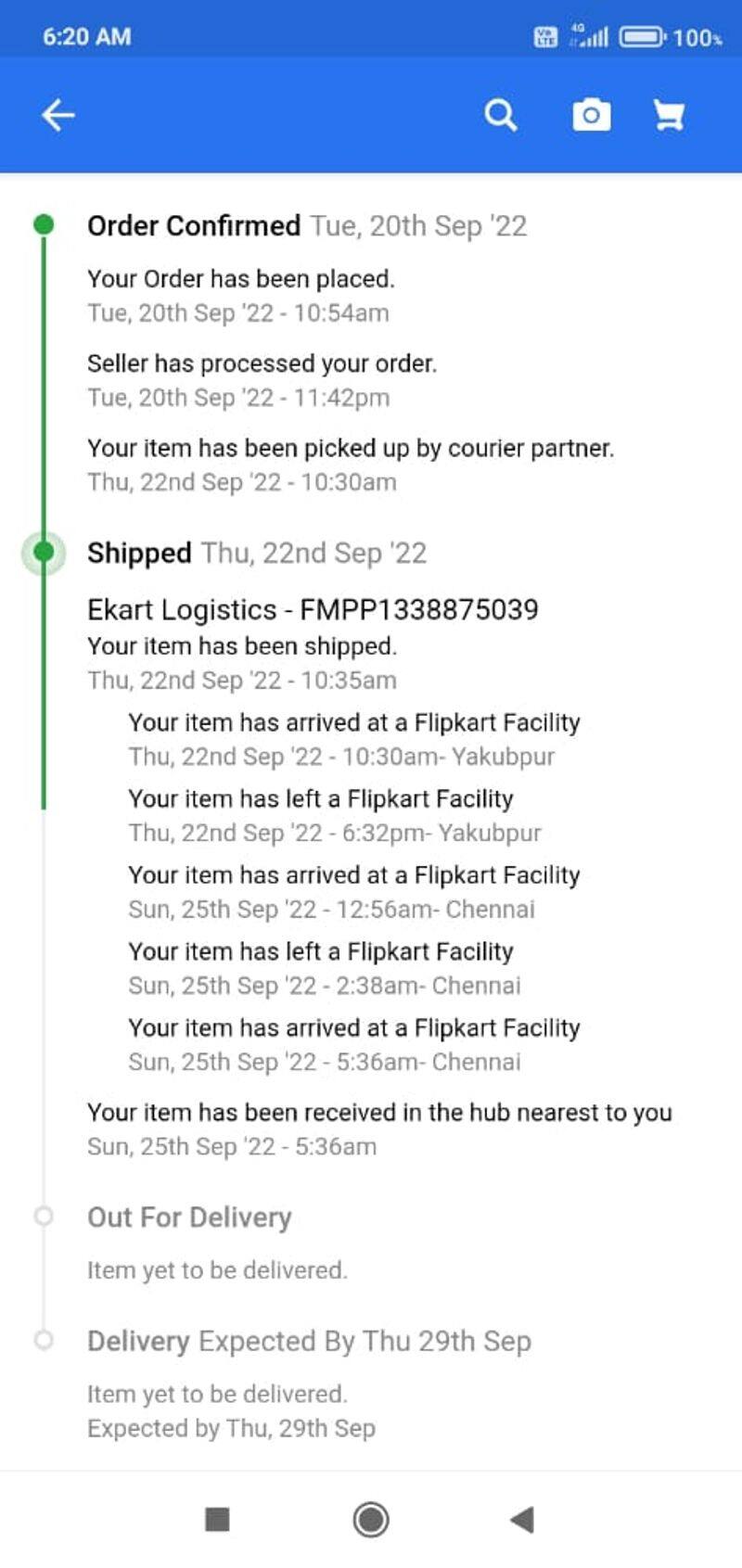 A toy car was delivered in the parcel to a person who ordered a drone camera on Flipkart