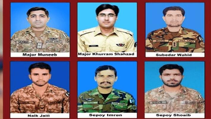 6 Pakistan Army officials killed in Harnai helicopter crash vva 6 Pakistan Army officials killed in Harnai helicopter crash vva