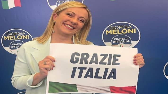 Giorgia Meloni to become Italy first woman prime minister vva Giorgia Meloni to become Italy first woman prime minister vva