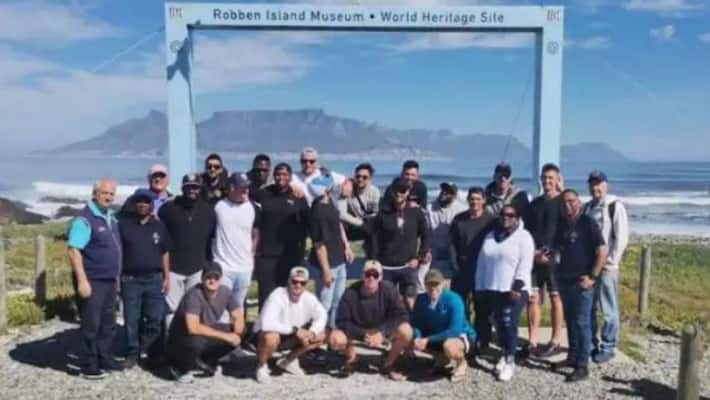 Before Arriving To India, South Africa Skipper Temba bavuma took entire His Team on a Very Special Trip Before Arriving To India, South Africa Skipper Temba bavuma took entire His Team on a Very Special Trip