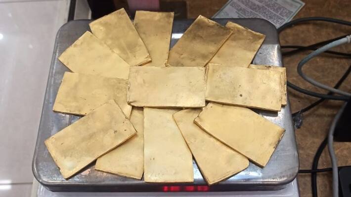 1634 gram gold seized from Kannur Airport 1634 gram gold seized from Kannur Airport