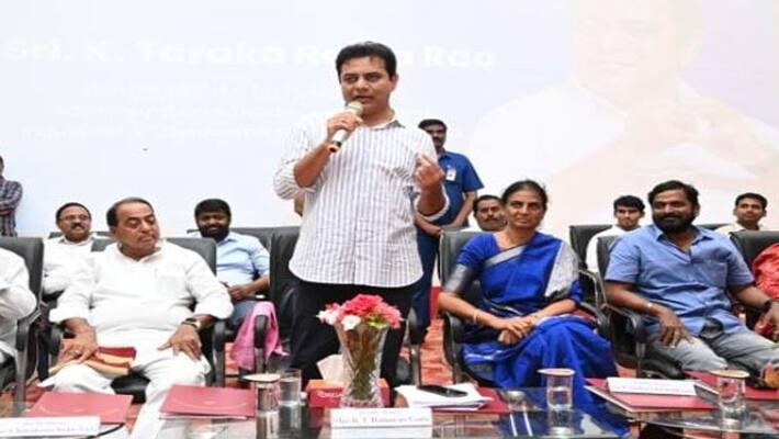 minister ktr visited basara iiit and interact with students minister ktr visited basara iiit and interact with students