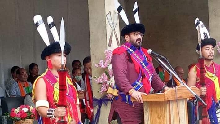 Rajeev Chandrasekhar visits Zunheboto, first Union minister to visit Nagaland district in 4 decades Rajeev Chandrasekhar visits Zunheboto, first Union minister to visit Nagaland district in 4 decades