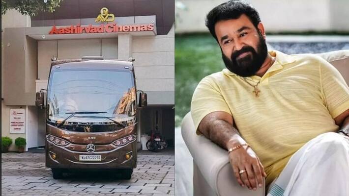 actor mohanlal buy new caravan actor mohanlal buy new caravan