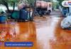 The overflowing palm oil in Tiruvottiyur; Fishermen shocked!!