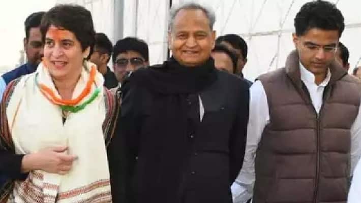 Priyanka Gandhi entry on rajasthan politics ashok gehlot vs sachin pilot kpr Priyanka Gandhi entry on rajasthan politics ashok gehlot vs sachin pilot kpr
