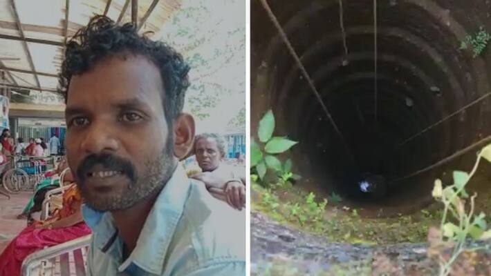 Man rescued from deep well in Thiruvananthapuram Man rescued from deep well in Thiruvananthapuram